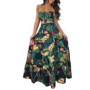 Tropical print Set